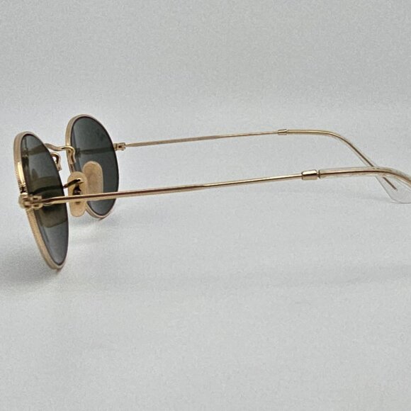 Ray-Ban RB3547 001/31 Oval Metal Gold Frame G15 Green Glass  display picture 1